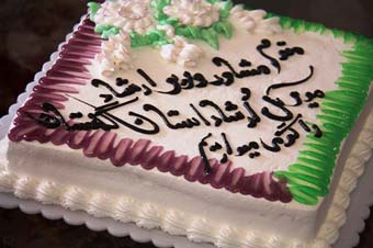 دیدار مشاور وزیر ارشاد با جانباز علی آبادی + تصاویر