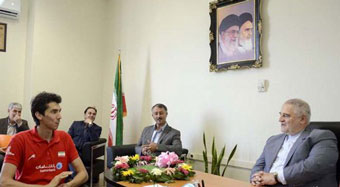 دیدار فرهاد قائمی با استاندار گلستان