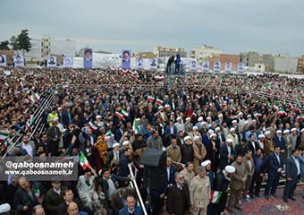 گزارش تصویری/ دیدار رئیس‎جمهور با مردم استان گلستان در گنبدکاووس