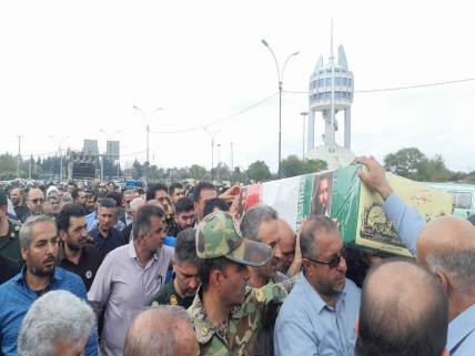 گلستان ما - استقبال مردم گرگان از پیکر سردار شهید سلطانی