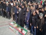 گلستان ما - اقامه نماز بر پیکر شهید جنگ رمضان در گرگان