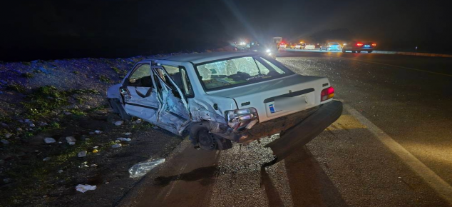 گلستان ما - حادثه رانندگی در محور جنگل گلستان با ۴ مصدوم